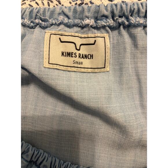 Kimes Ranch Off The Shoulder Chambray Vagabond Dress with Pockets - Picture 10 of 10